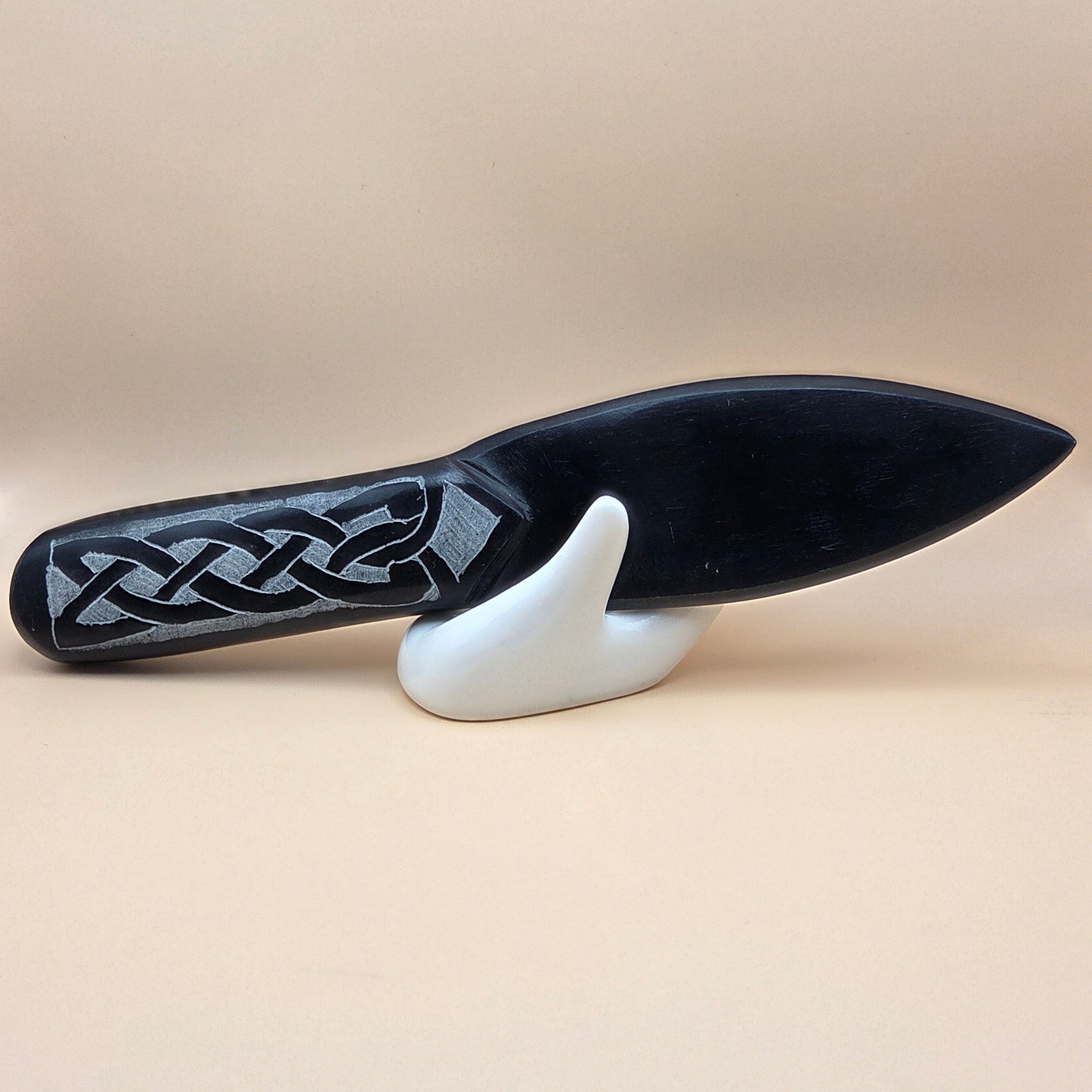 Black Soapstone Athame