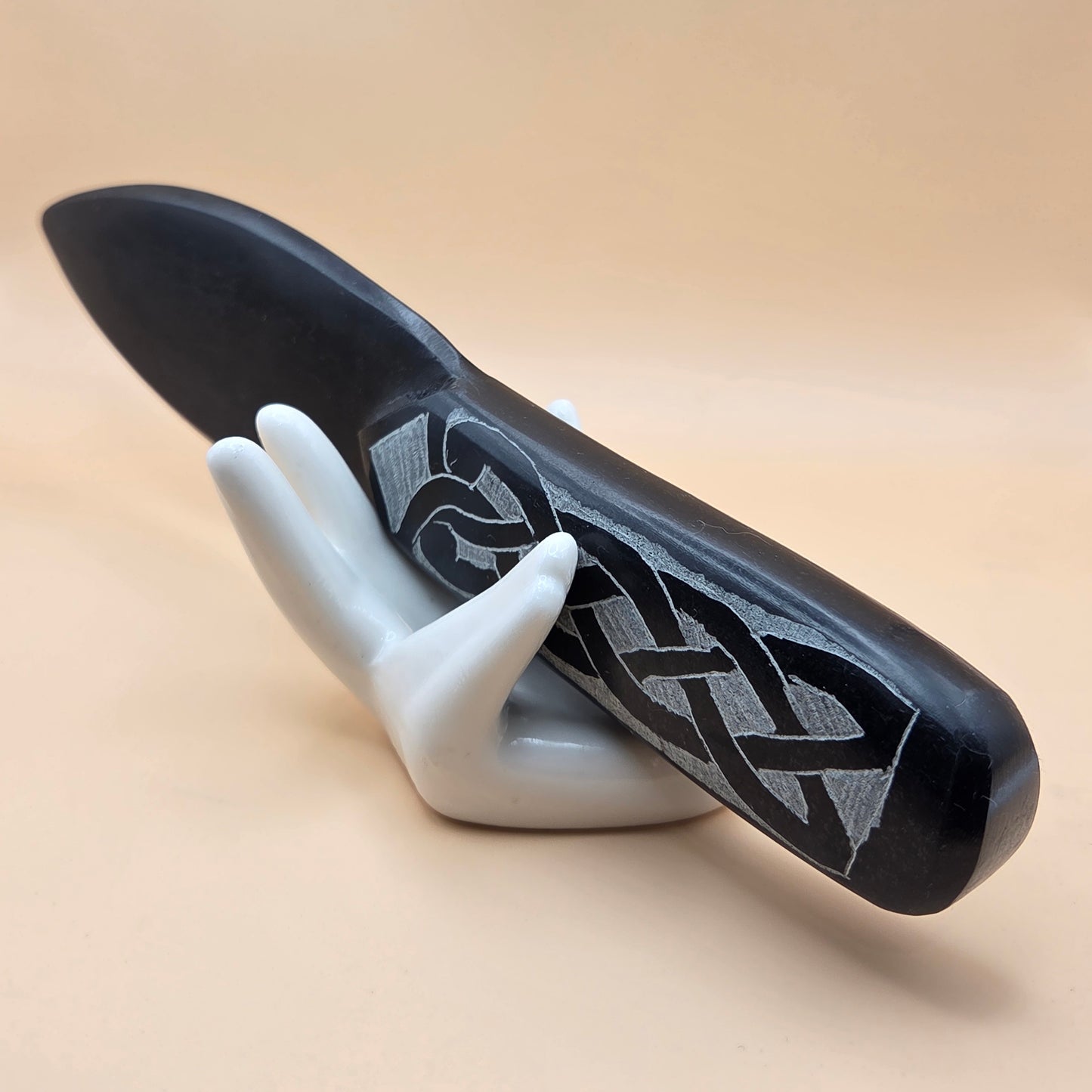 Black Soapstone Athame