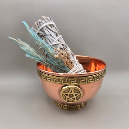 Copper Offering Bowl