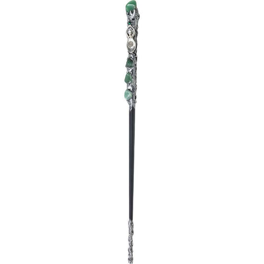 Spiral Goddess Wand w/ Green Aventurine