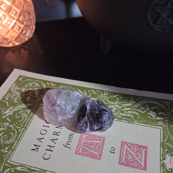 Colored Fluorite - Raw