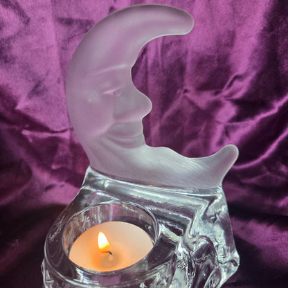 Vintage Celestial Candle Holder Set