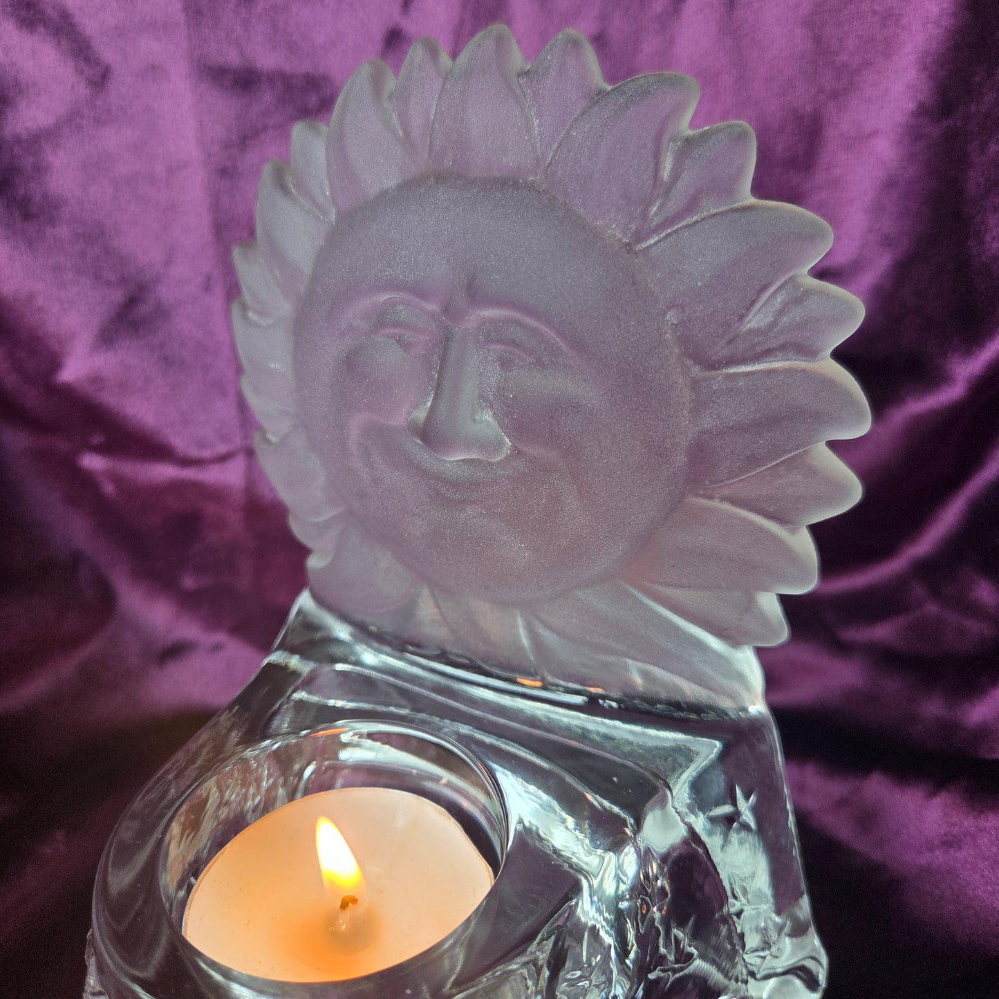 Vintage Celestial Candle Holder Set
