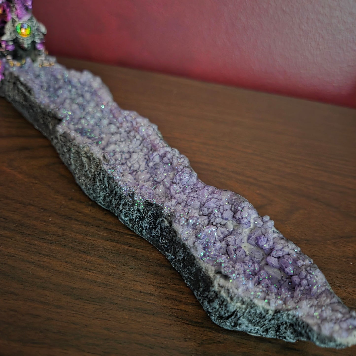 Amethyst Dragon Incense Holder