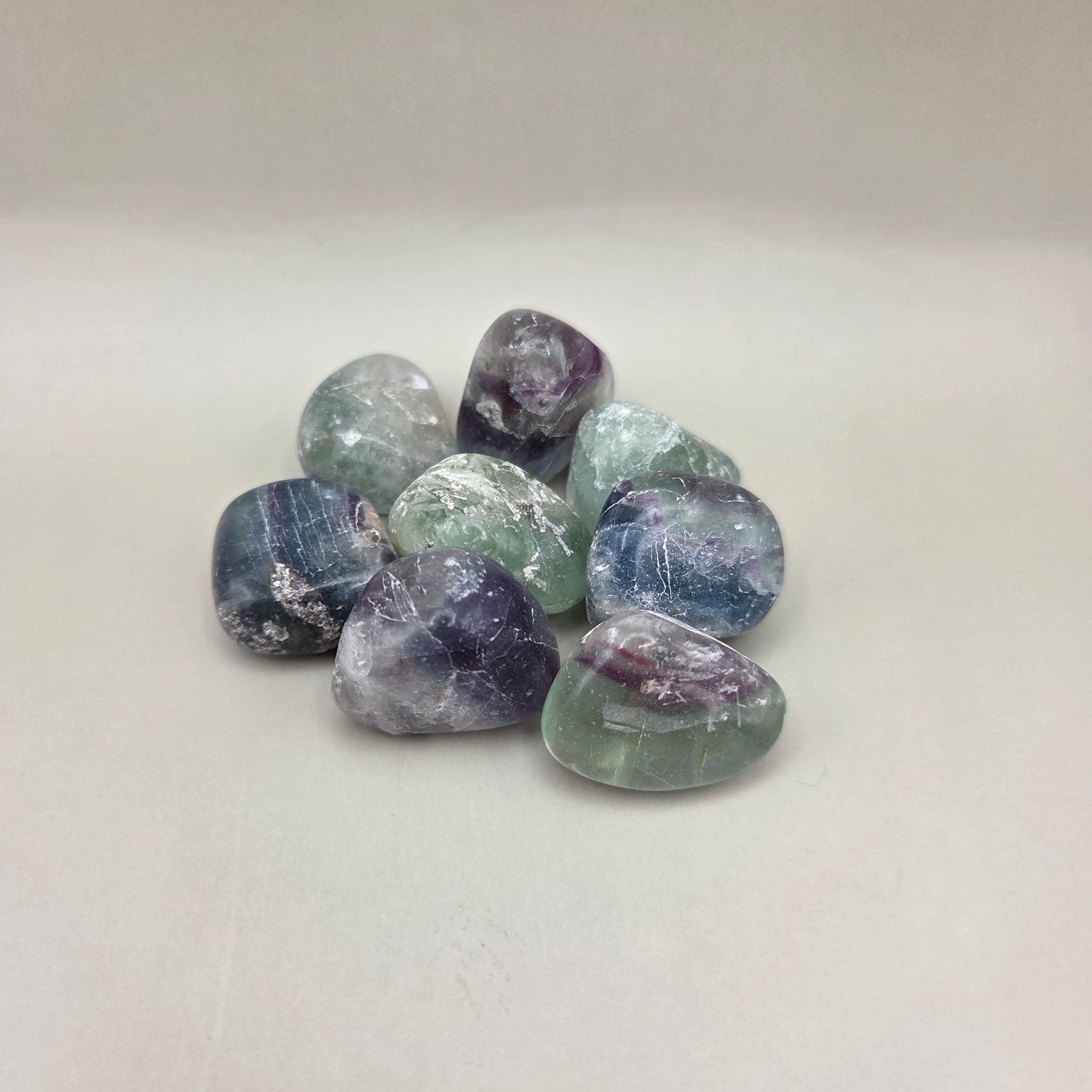 Fluorite- Tumbled